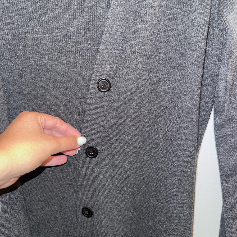 Artizia Long Dark Grey Cardigan - Picture 5 of 7